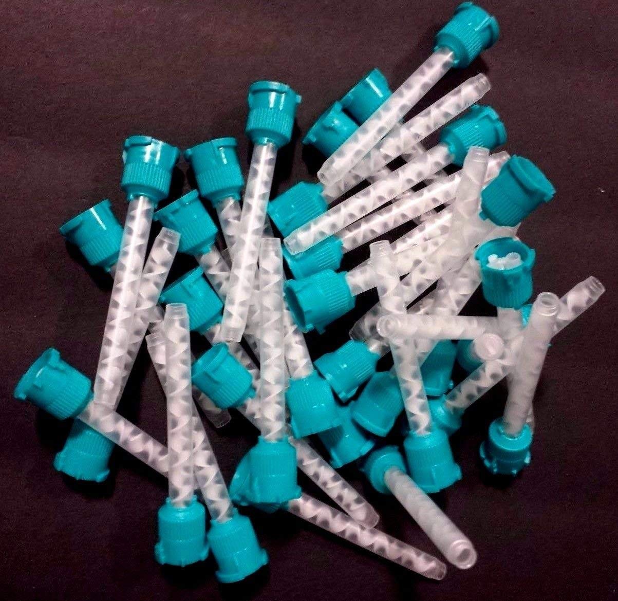 Mydent VP8104 Defend HP Dental Mixing Tips Large 6.5 mm Teal/Green Mydent VP8104 Defend HP Dental Mixing Tips Large 6.5 mm Teal/Green
